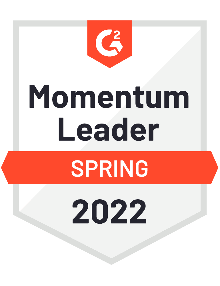 G2 Business Process Simulation Momentum Leader Spring 2022