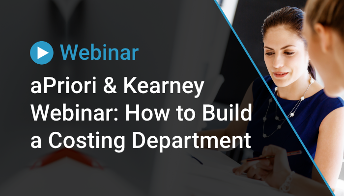 How to Build a Costing Department That Meets Today’s Manufacturing Requirements