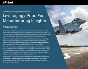 Thumbnail for Aerospace and Defense Customer Case Study