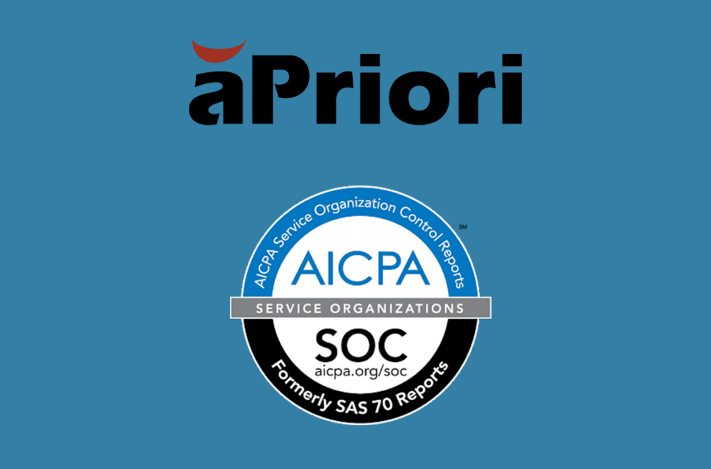 aPriori SOC 2 Type II Certification