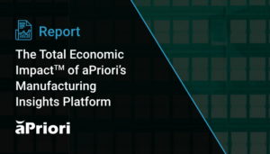 Thumbnail for Forrester Report: Total Economic Impact of aPriori’s Manufacturing Insights Platform