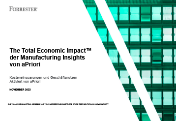 Forrester Total Economic Impact Report for aPriori