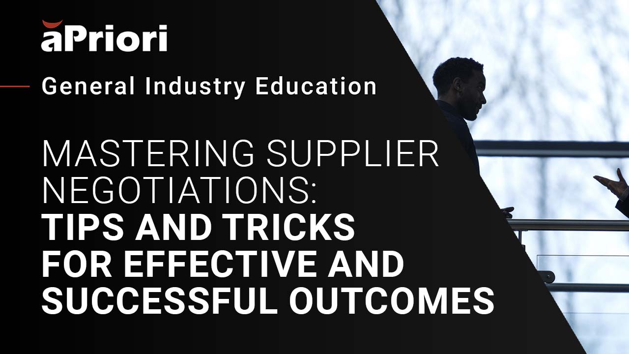 Mastering Supplier Negotiations: Tips and Tricks for Effective Preparations and Successful Outcomes