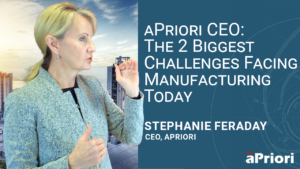 Thumbnail for aPriori CEO: The 2 Biggest Challenges Facing Manufacturing Today
